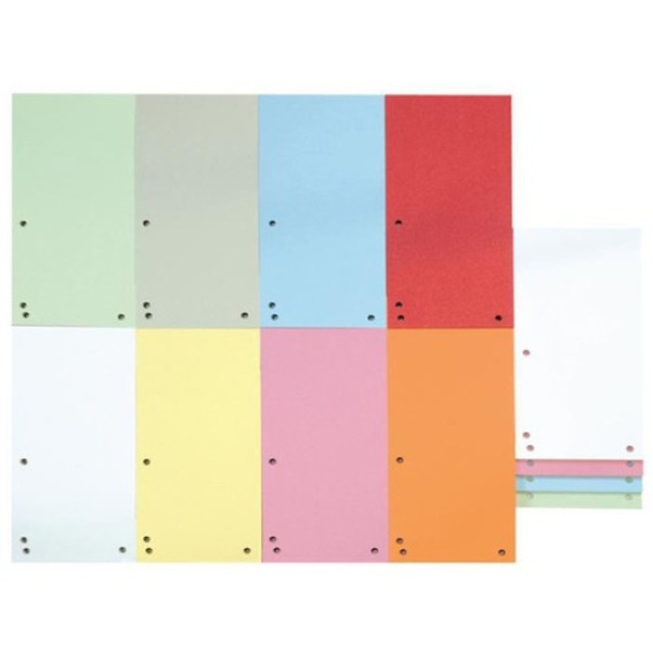 Set 100 bucati Separatoare, DONAU, carton, multicolor, 190g/mp, 105 x 235 mm