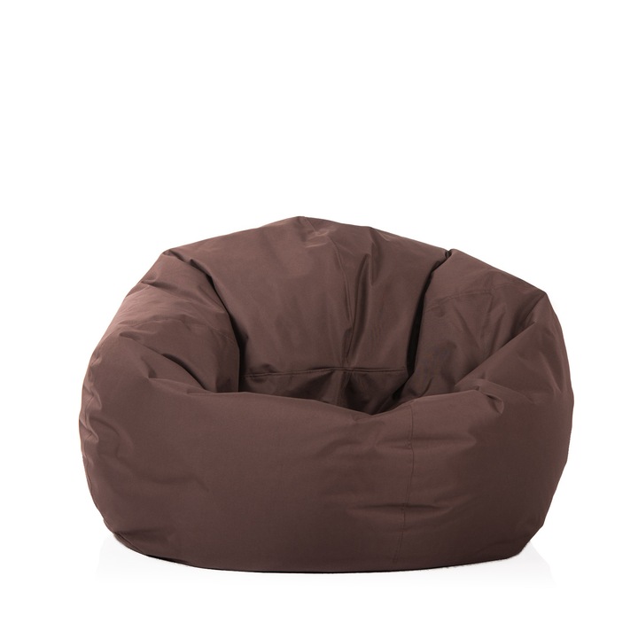 Fotoliu puf Lazyboy Cloud XL culoare Maro, dehusabil, Dirtproof, Interior/exterior, impermeabil