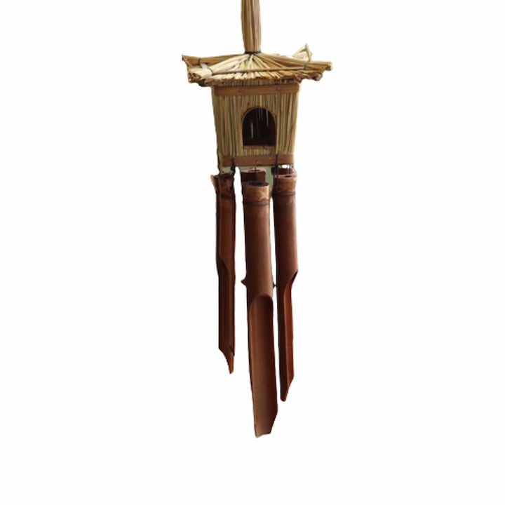 Вятърен звънец, Къща за птици, Квадратна, Дървена