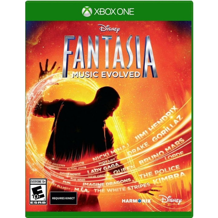 Disney Fantasia Music Evolved Kinect Xbox One Játékszoftver