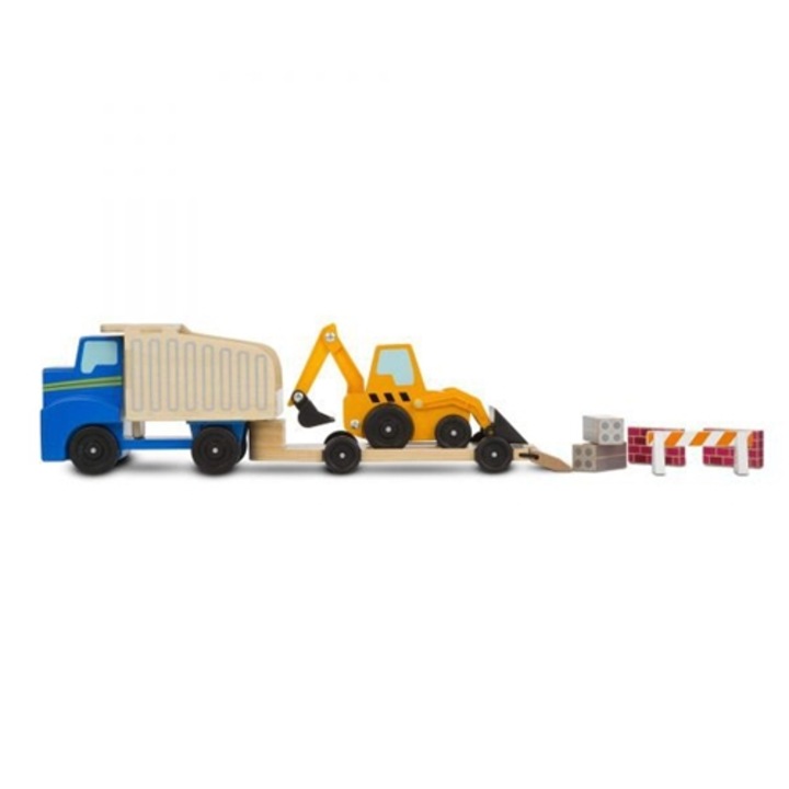 Set de Joaca Utilaje de Constructii din Lemn Melissa and Doug 4 Piese