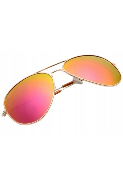 Ochelari de soare pentru barbati Mirror Pilot, Stylion, Multicolor, Marime Universala