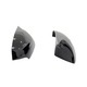 Pachet 2 capace oglinda negre model BATMOBIL dedicate Renault Laguna 3 an 2008-2014, prevazute cu banda dublu adeziva pentru lipire peste capacul oglinzii