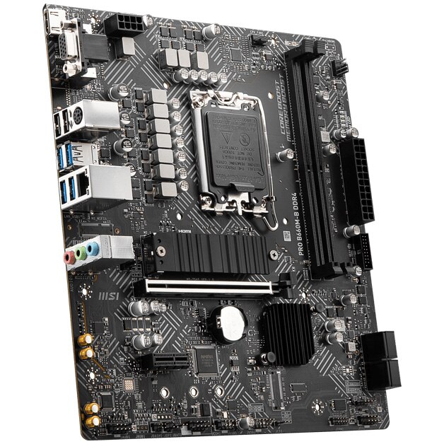 Placa de baza MSI PRO B660M-B DDR4, Socket 1700 - eMAG.ro