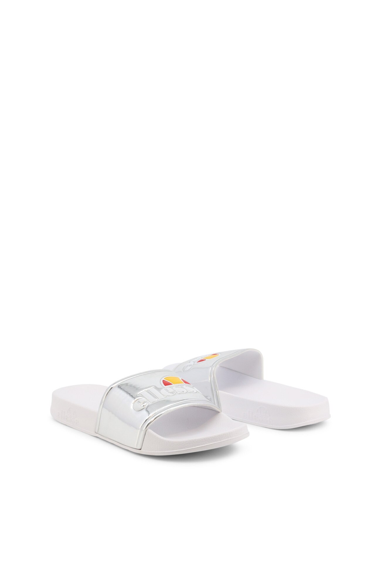 Ellesse Giselle Sandalen In Rose White – Slip-On, Flache Sohle, Aus Synthetik