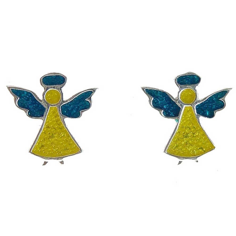 Cercei argint 925 cu email