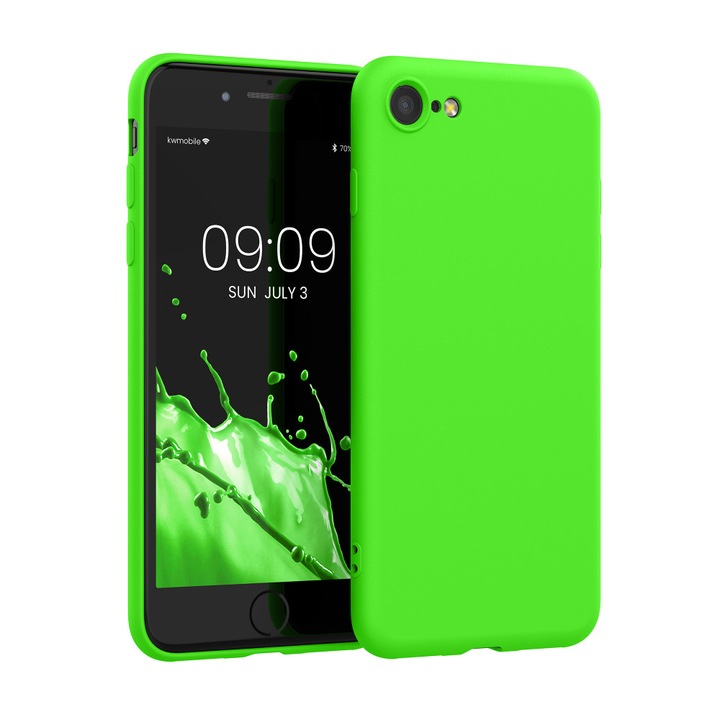 Telefontok Apple iPhone 8 / iPhone 7 / iPhone SE 2, szilikon, zöld, 49979.159, kwmobile