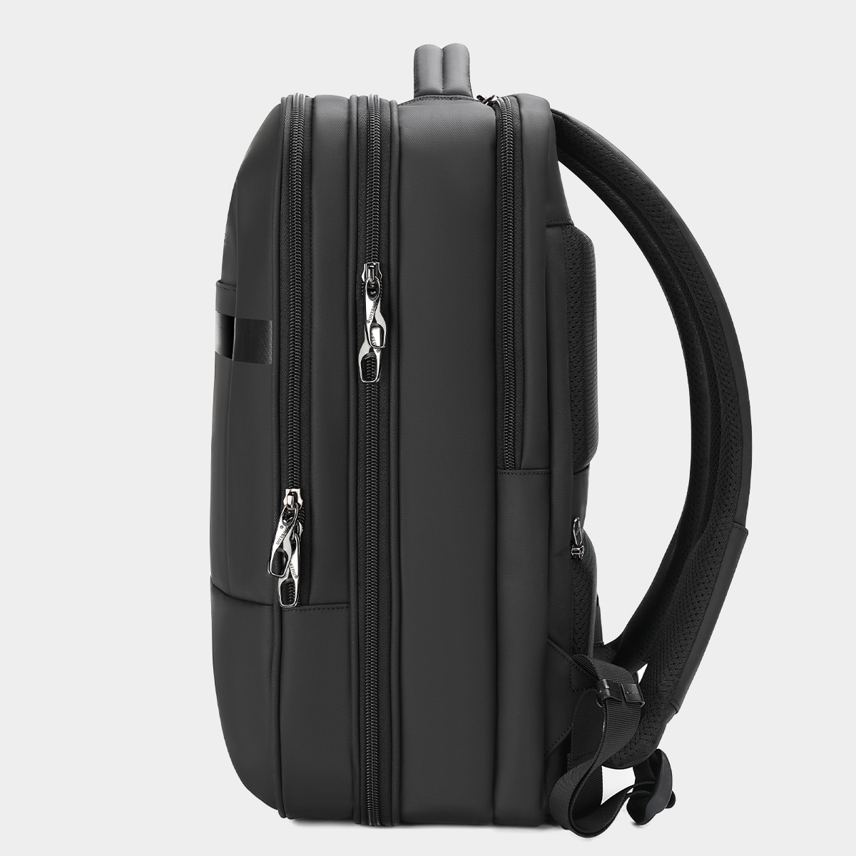 Rucsac laptop 15.6", business pentru calatorii, cu buzunar antifurt, Tigernu, 42x32x17,5 cm, Negru
