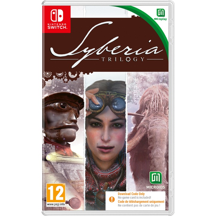 Joc Syberia Trilogy Pentru Nintendo Switch