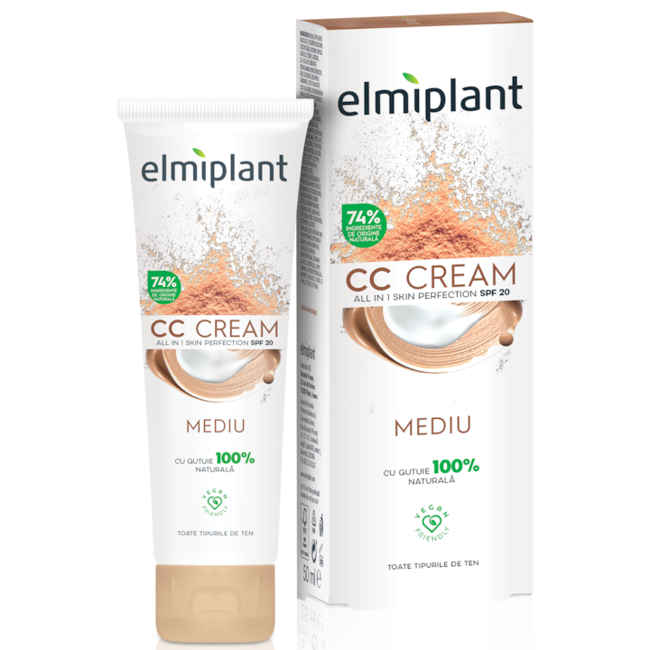 Крем за лице CC Elmiplant Day Cream Medium, 50 мл