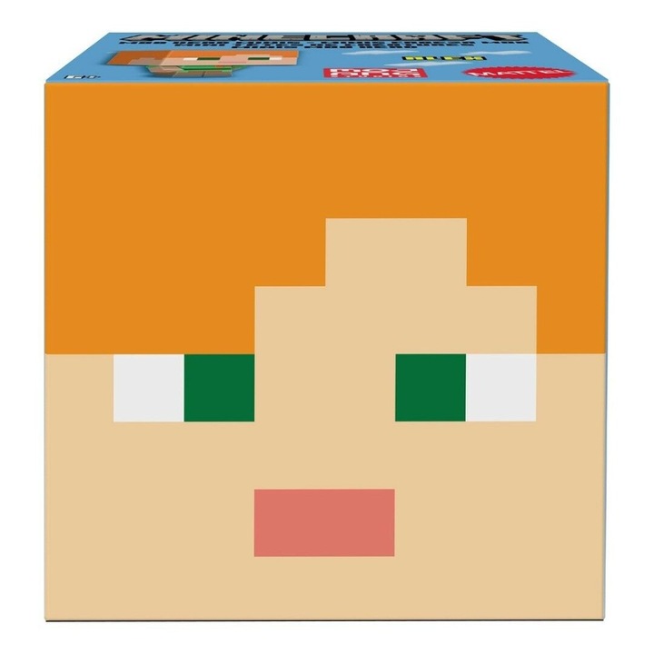 Figurina Articulata Minecraft Minis Mob Head Sortiment - Alex