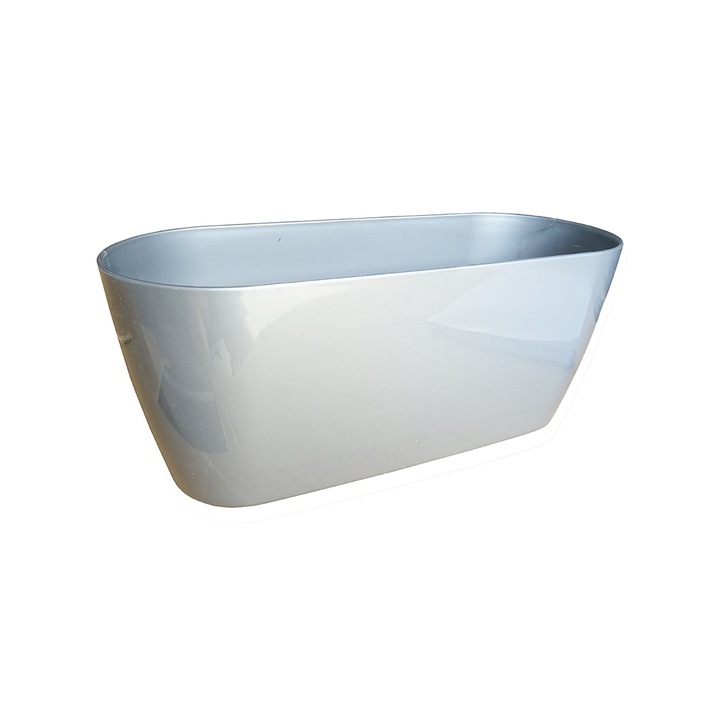 Саксия с напоителна система ND, 2 литра, 25x10x11 см