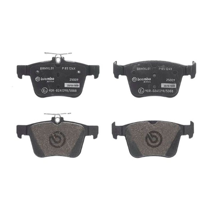 Hátsó tengely fékbetét készlet, Audi, Seat, Cupra, Seat, Skoda, Volkswagen P85124 Brembo