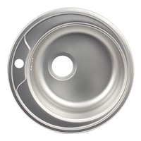 chiuveta bucatarie rotundasifon scurgere cu preaplin diametru 48 cm inox finisaj anticalcar pentru blat zln-6300 imagen 23_0_
0