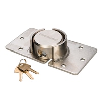 Lacat rotund cu suport prindere pentru usa auto duba sau casa Silverline