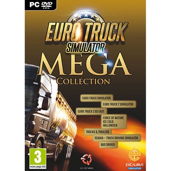 Joc Euro Truck Simulator Mega Collection (COD activare Steam) Joc Euro Truck Simulator Mega Collection (COD activare Steam)