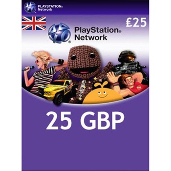 Joc PlayStation Network Card 25 GBP(COD activare PSN) Joc PlayStation Network Card 25 GBP(COD activare PSN)