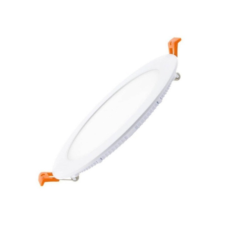 Kerek LED spotlámpa, Osram, 1650 lm, ultra fényes, 15 W, 17 x 3,5 x 15,3 cm, alumínium, fehér
