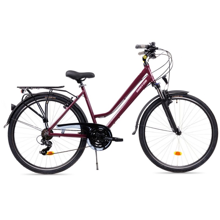 Дамски Велосипед Pамка Алуминий Goetze® Tour колела 28'' 168-185 cm височина червен