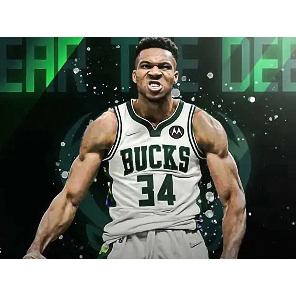 Poster - Giannis Antetokounmpo 28, 40x30 - EMAG.ro