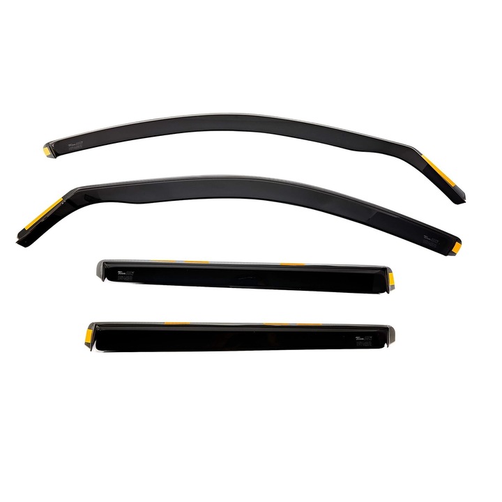 Комплект предни и задни ветробрани HEKO, За Toyota Avensis T25 2003-2009, 5 врати, 4 броя