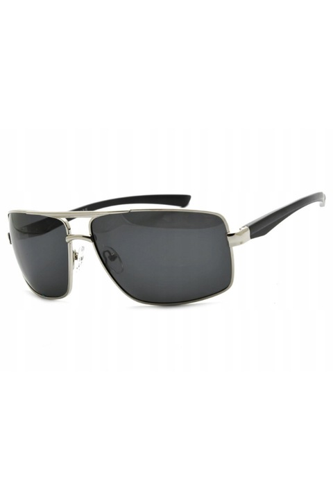 Ochelari de soare barbati, PolarZone, Negru, Marime Universala