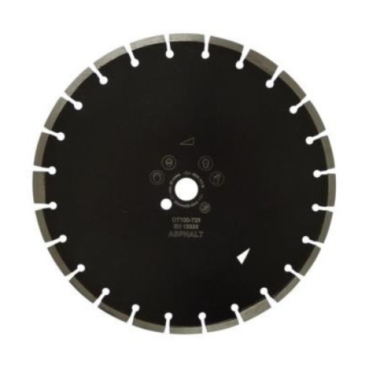 Disc DiamantatExpert pentru asfalt, caramida si abrazive 350mm, 25,4mm, Profesional Standard - DXDH.17217.350