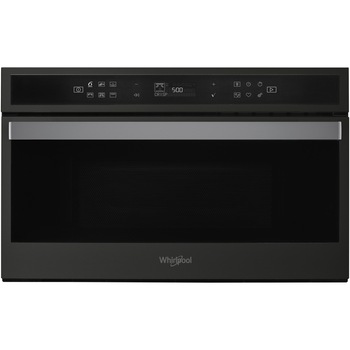 Cuptor cu microunde incorporabil Whirlpool W6MD440BSS, 31 l, 1000 W, Tehnologia 6TH Sense, Jet Defrost: reîncalzire rapida, Negru