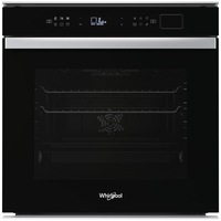 Cuptor incorporabil Whirlpool W6OS44S1HBL, Electric, 73 l, Autocuratare hidroliza SmartClean, Tehnologia 6TH Sense, Clasa A+, Ready2Cook, Grill, Negru
