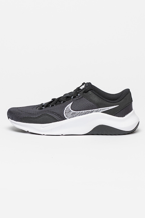 Nike, Фитнес обувки Legend Essential 3, Бял/Черен