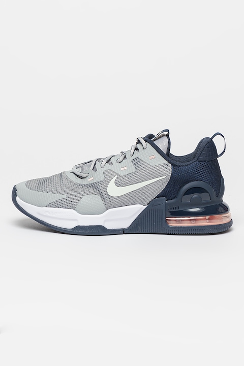Nike, Pantofi pentru fitness Air Max Alpha 5, Gri/Bleumarin