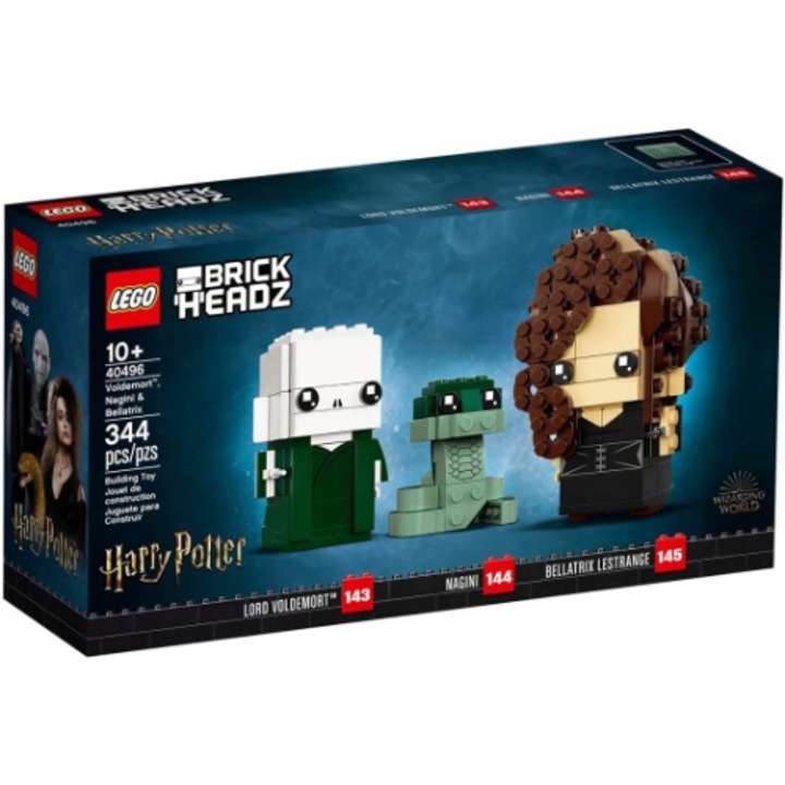 Конструктор, LEGO, BcrickHead, Harry Potter: Voldemort, Nagini & Bellatrix, 40496