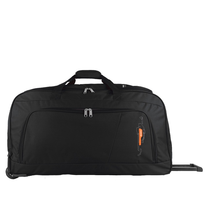 Geanta de voiaj, Gabol, 73 x 38 x 34 cm, 94 l, Negru