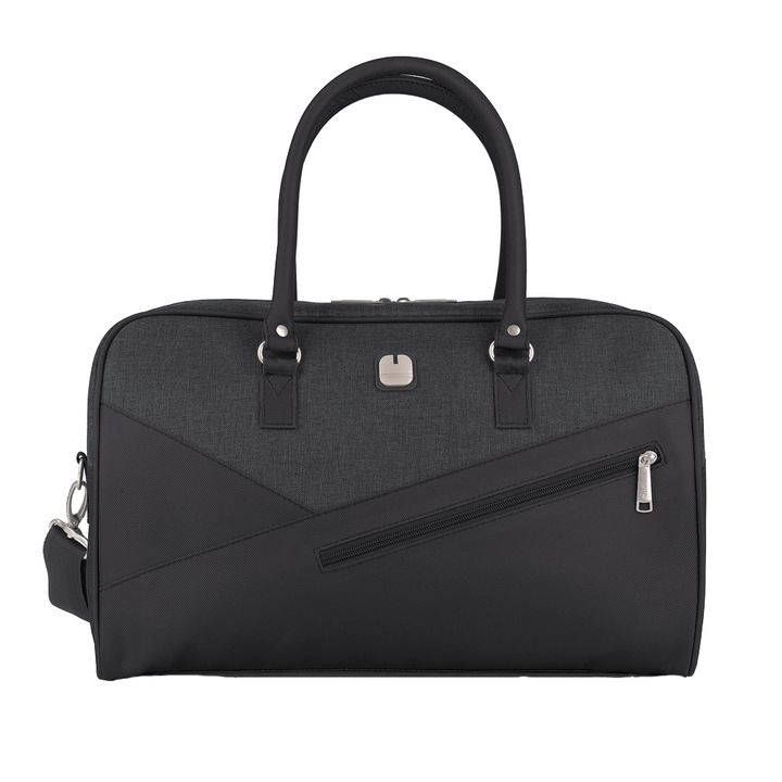 Пътна чанта, Gabol, 45 x 28 x 25 cm, 25 L, черна