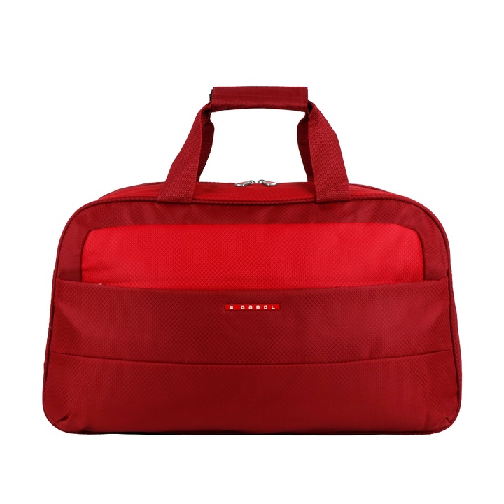 Пътна чанта, Gabol, 49 x 28 x 23 cm, 25 L, червена