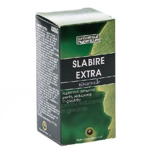 Slabire Extra, 60cps, Hypericum