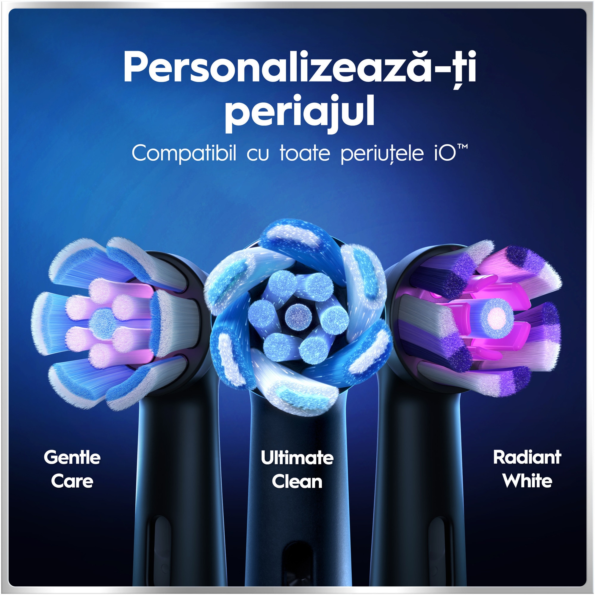 Set 2 x Periuta de dinti electrica Oral-B iO6, cu Tehnologie