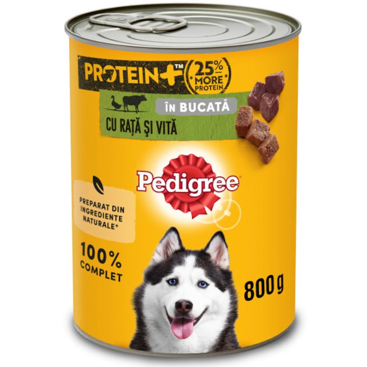 hrana umeda pentru caini pedigree adult rata si vita conserva 12 x 800g imagen 5_2_
6