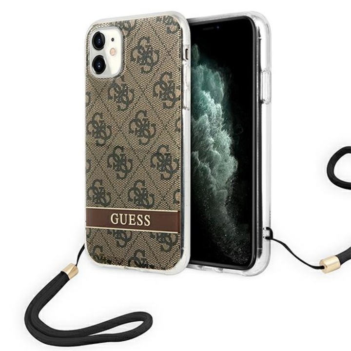 Carcasa Guess pentru iPhone 11 maro