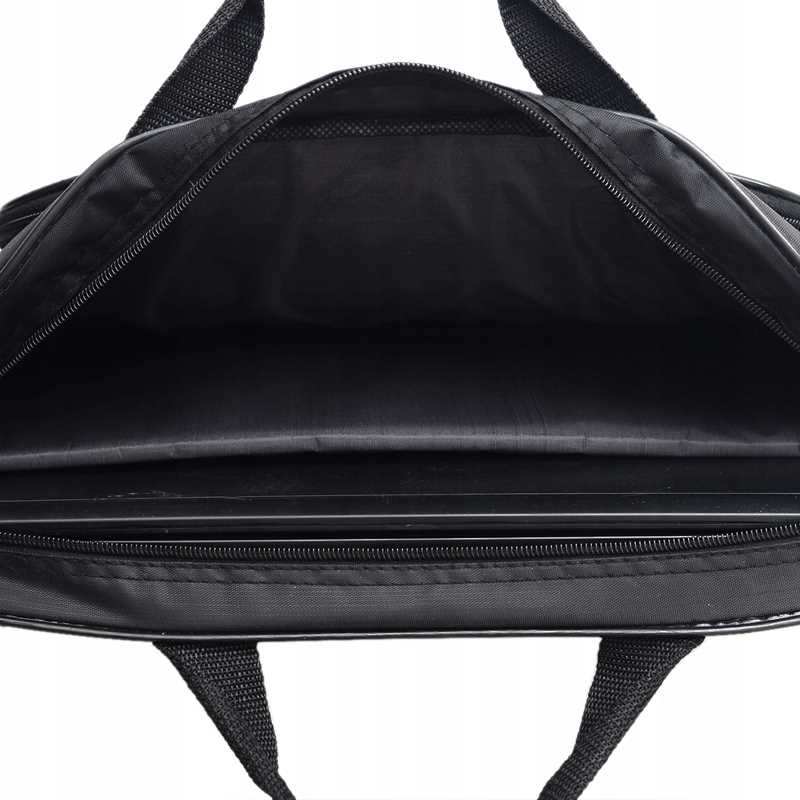 Geanta laptop, Compatibilitate 15.2", Nylon, Negru