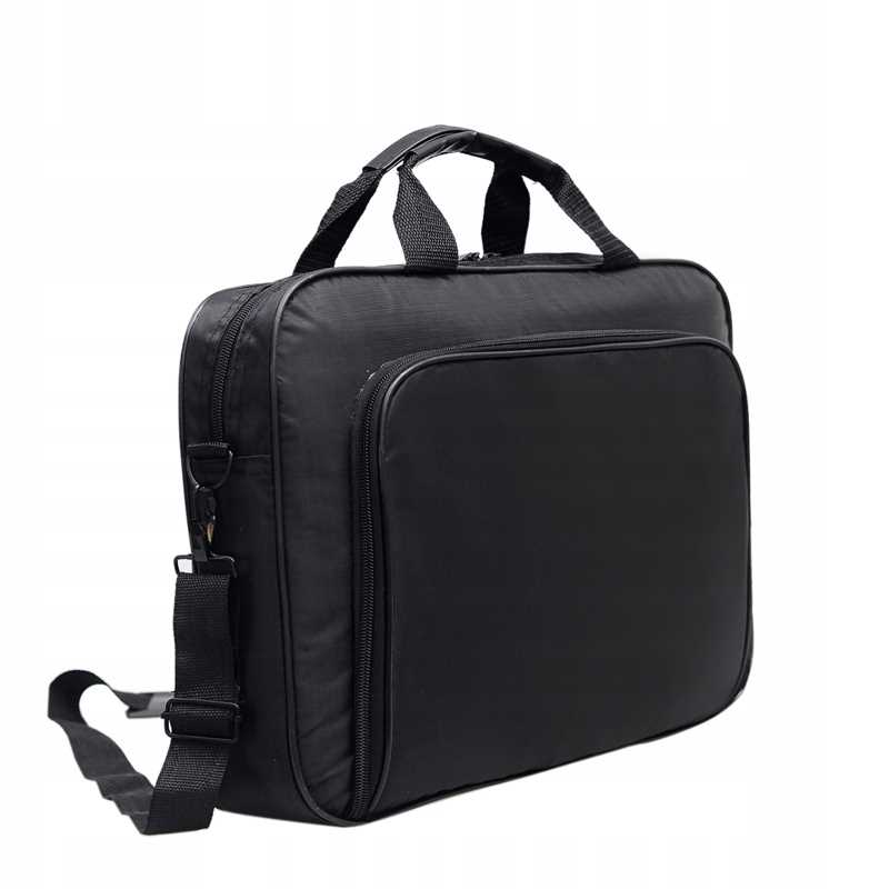 Geanta laptop, Compatibilitate 15.2", Nylon, Negru