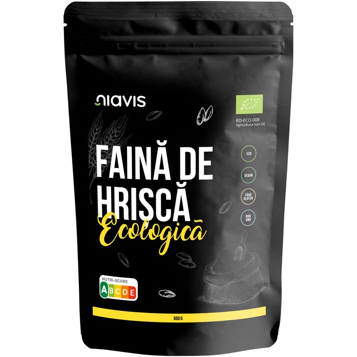 Faina de hrisca Niavis, Ecologica/BIO, 500g