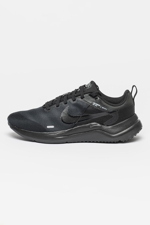 Nike, Pantofi cu logo pentru alergare Downshifter 12, Negru