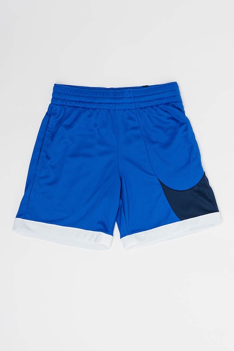 Nike, Баскетболен къс панталон с Dri-Fit и еластична талия, Кралско Синьо, 147-158 CM