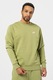 Nike, Bluza de trening cu decolteu la baza gatului Sportswear, Verde sparanghel