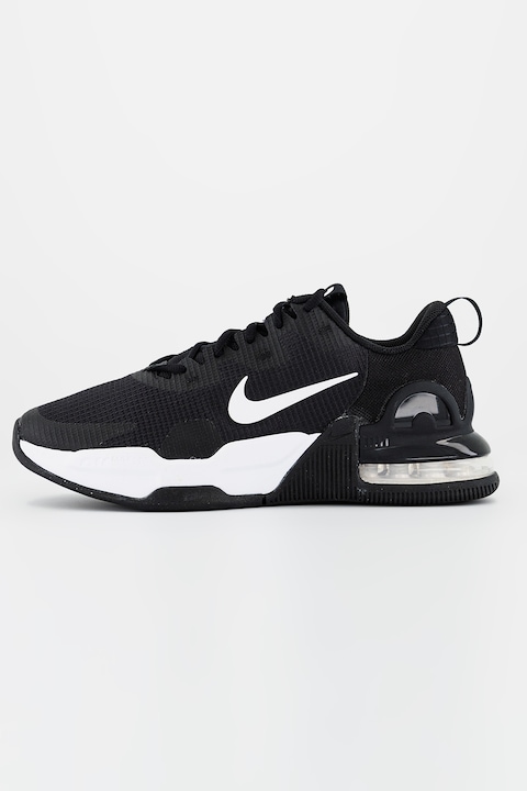 Nike, Фитнес обувки Air Max Alpha 5, Бял/Черен
