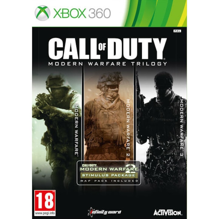 Call of Duty Modern Warfare Trilogy Xbox 360