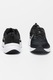 Nike, Pantofi cu logo pentru alergare Downshifter 12, Alb, Negru, 9.5