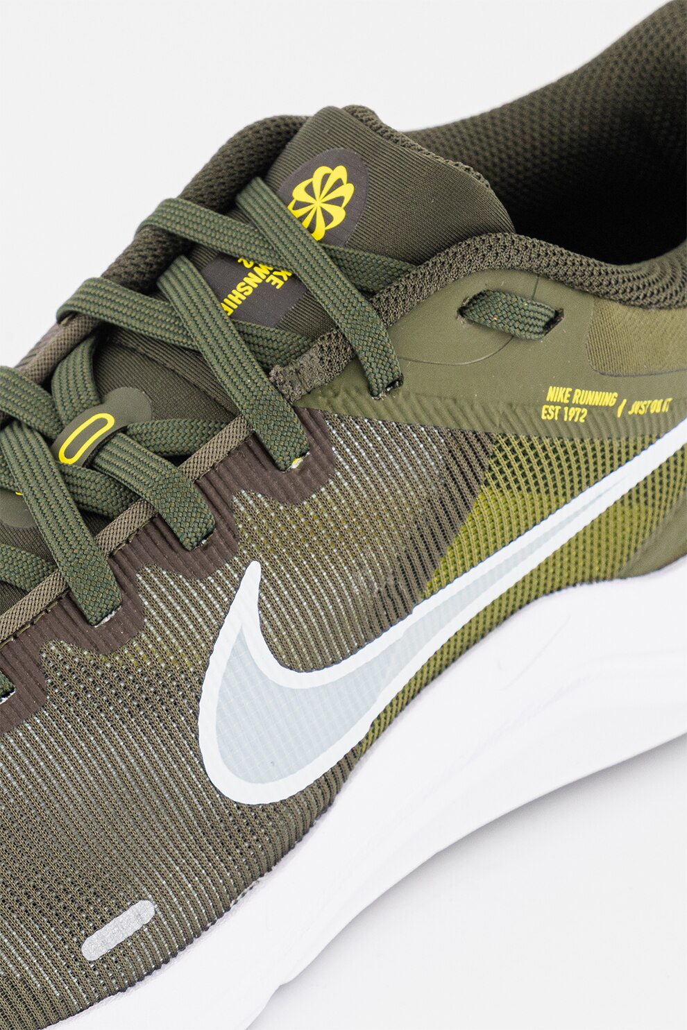 Маратонки Nike Downshifter 12 с лого, горско зелено, 10 eMAG.bg