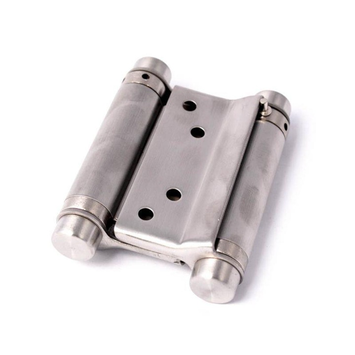 Balama batanta pentru usi, Inox, 125 mm, Argintiu